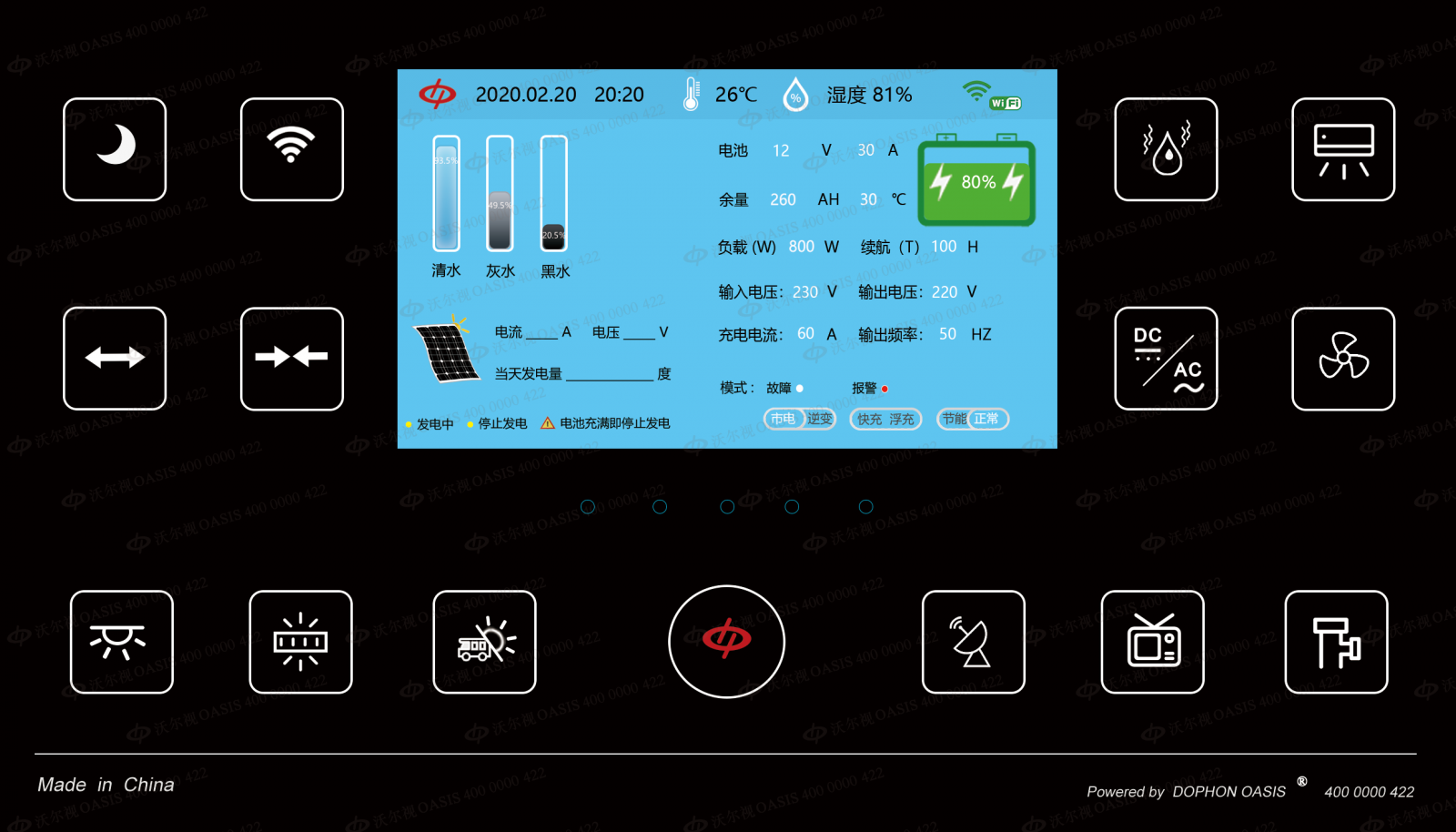 沃尔视OASIS 智慧房车